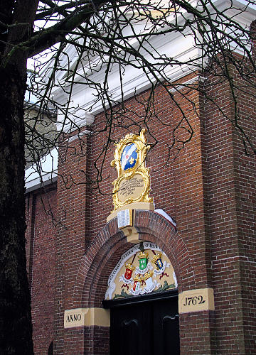 Doopgezinde kerk Vermaningsteeg 1762